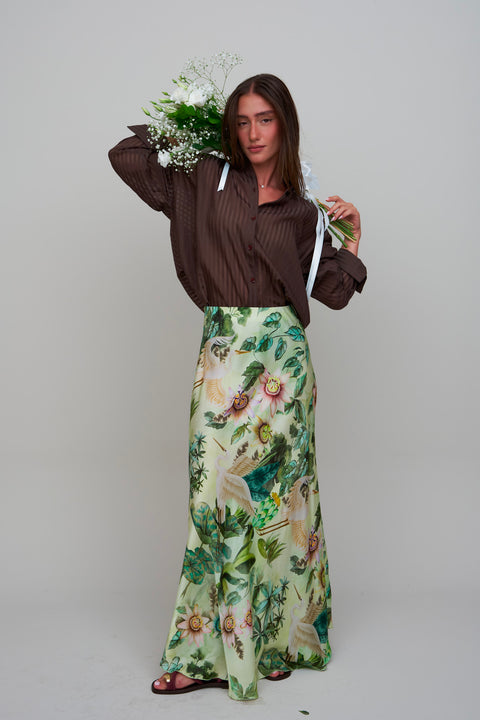 GREEN FLOWER SIENNA