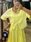 COTTON SHIRT 3/4 SLEEVES