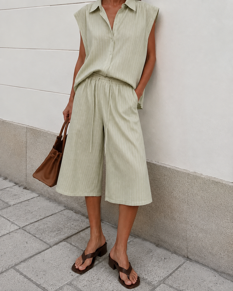 GREEN JUNIA SET SKIRT