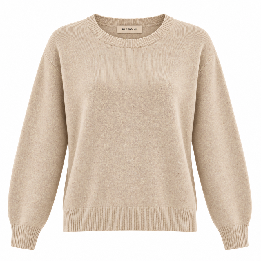 ROUND NECK KNIT MAX & JOY