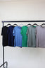 ROUND NECK SATIN TOP