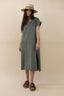 SHORT SLEEVES V TEE DRESS