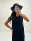 DETAILED SATIN DRESS