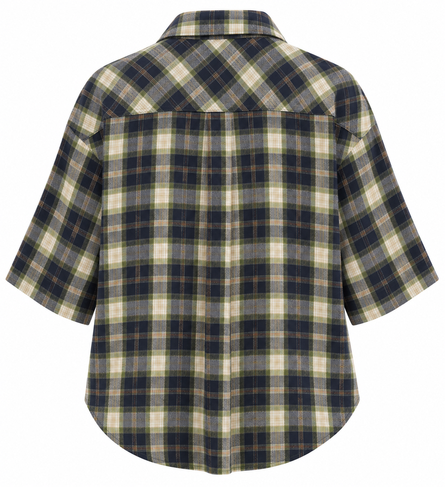 CHECKED VEST