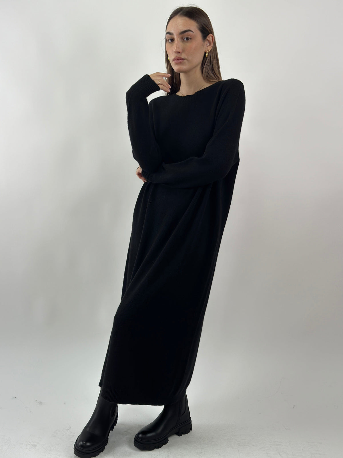 ROUND NECK DRESS