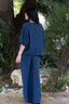 ROUND NECK GAZ TOP