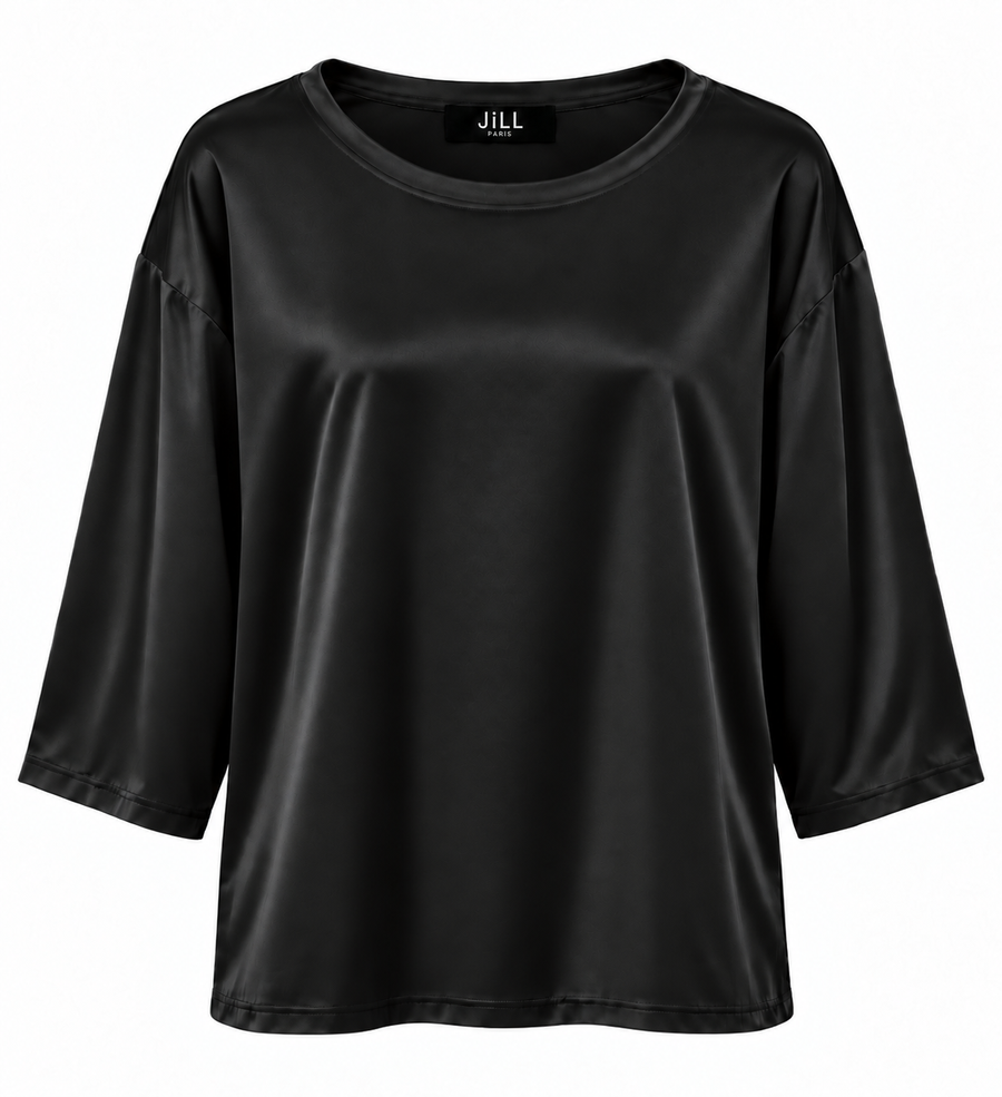 SATIN TEE SHIRT