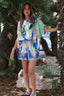 SNAKE PRINT SHORT