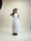 DETAILED SATIN DRESS