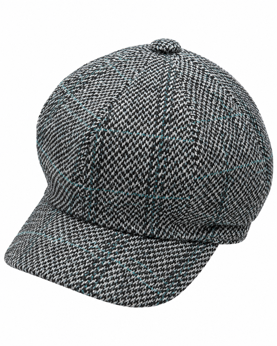 TWEED NEWSBOY CAP