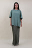 SATIN SKIRT WASHED