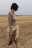 MIX MATERIAL DRESS