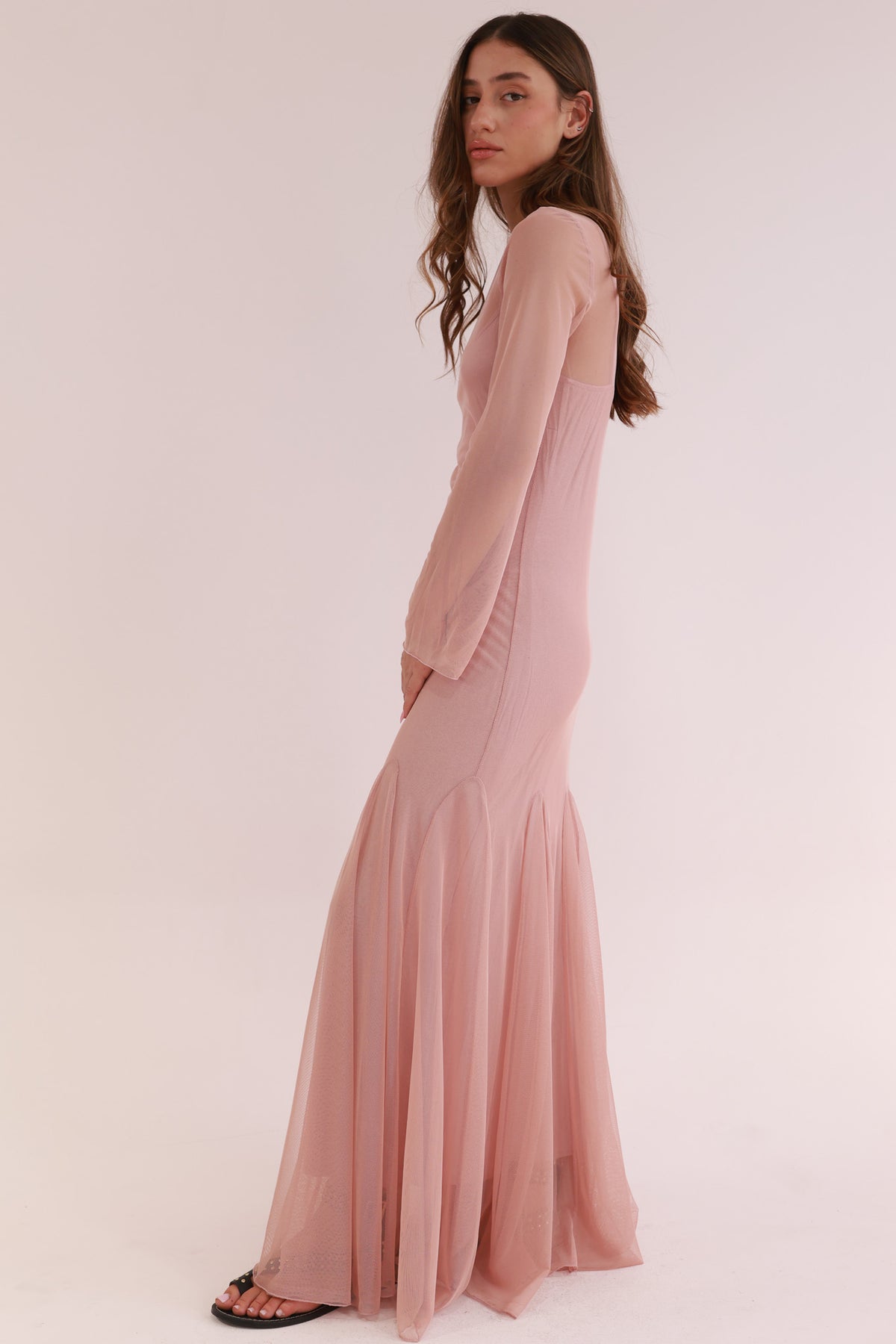 ROBE EN MAILLE UNIE