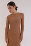 PLAIN MESH DRESS