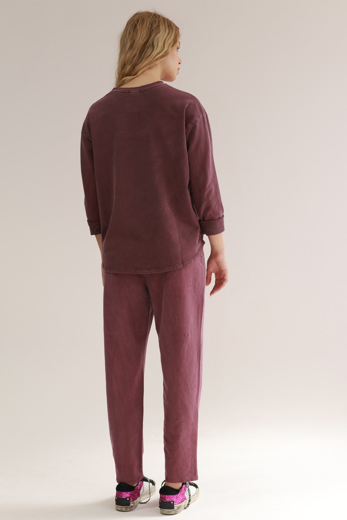 LONG WASHED PANTS