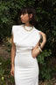 SLEEVELESS DRESS