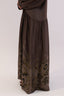 LEOPARD PRINTED SATIN DRE
