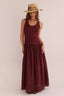 BI MATERIAL TANK DRESS