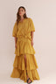 FRILL COTTON SKIRT