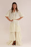 FRILL COTTON SKIRT