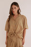 SHORT SLEEVES VOILE SHIRT