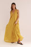 V TANK DRESS VOILE