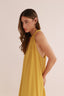 V TANK DRESS VOILE
