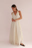 V TANK DRESS VOILE