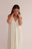 V TANK DRESS VOILE