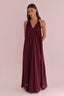 V TANK DRESS VOILE