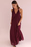 V TANK DRESS VOILE