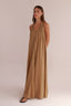 V TANK DRESS VOILE