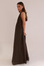 V TANK DRESS VOILE