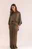 SATIN SKIRT WITH KNOT