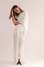 SATIN SKIRT WITH KNOT