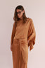 ASYMETRICAL SATIN BLOUSE
