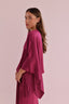 ASYMETRICAL SATIN BLOUSE
