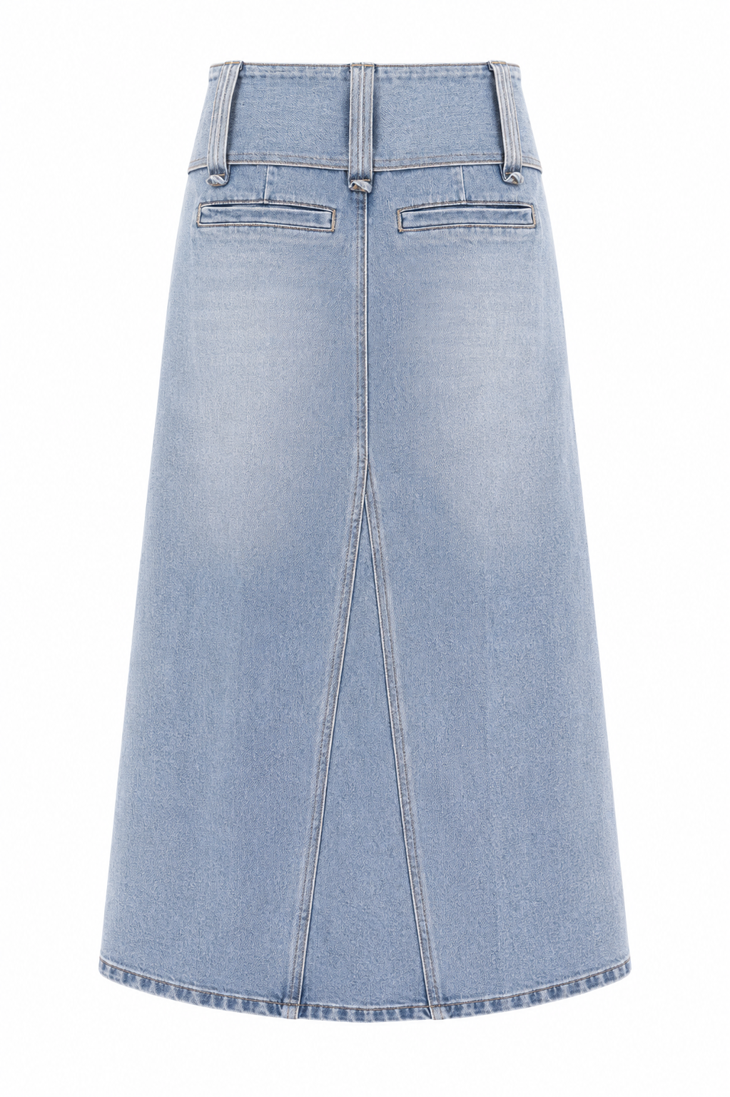 JUPE EN JEAN AVEC CEINTURE