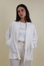 ROUND NECK SATIN TOP