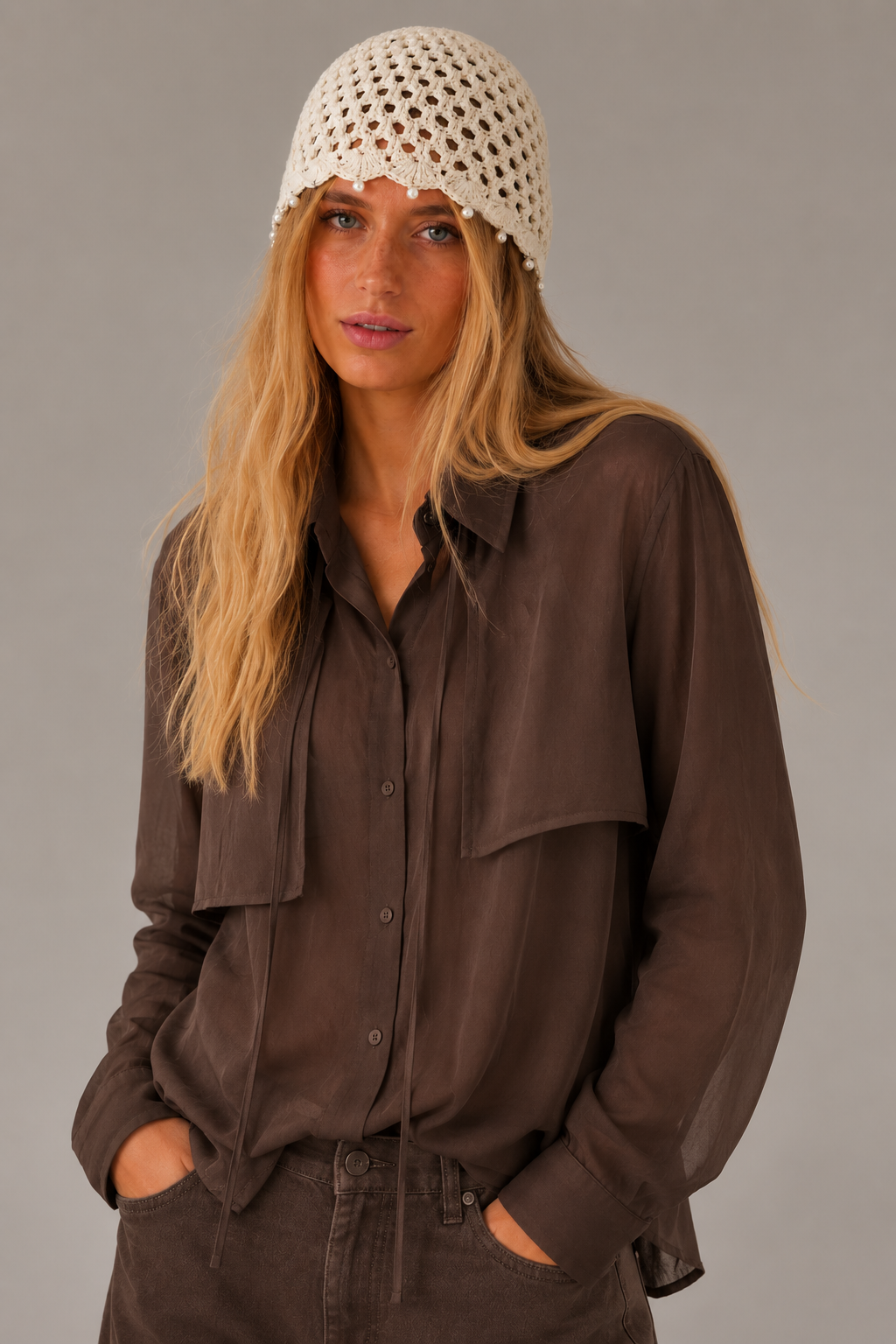 CHEMISE EN VOILE DE COTON