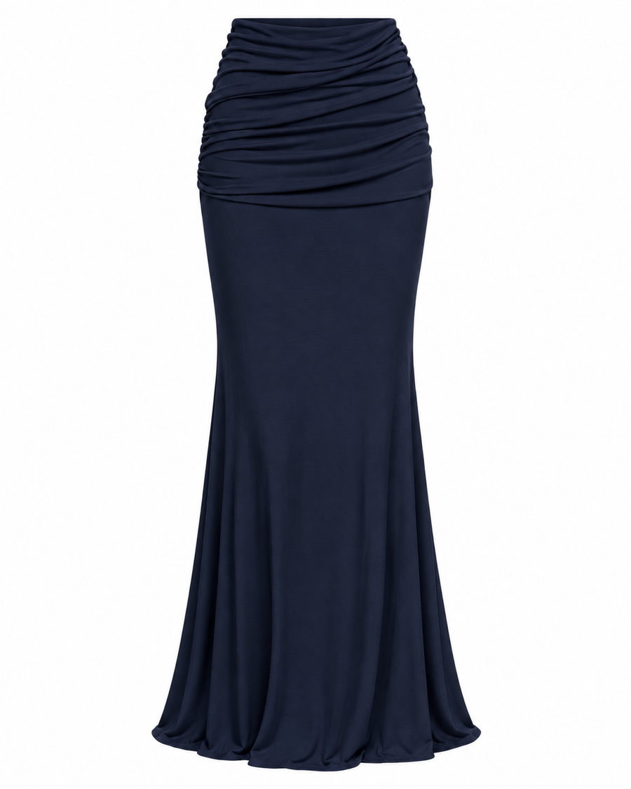 BISOU PLEATED MAXI SKIRT