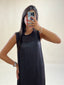 DETAILED SATIN DRESS