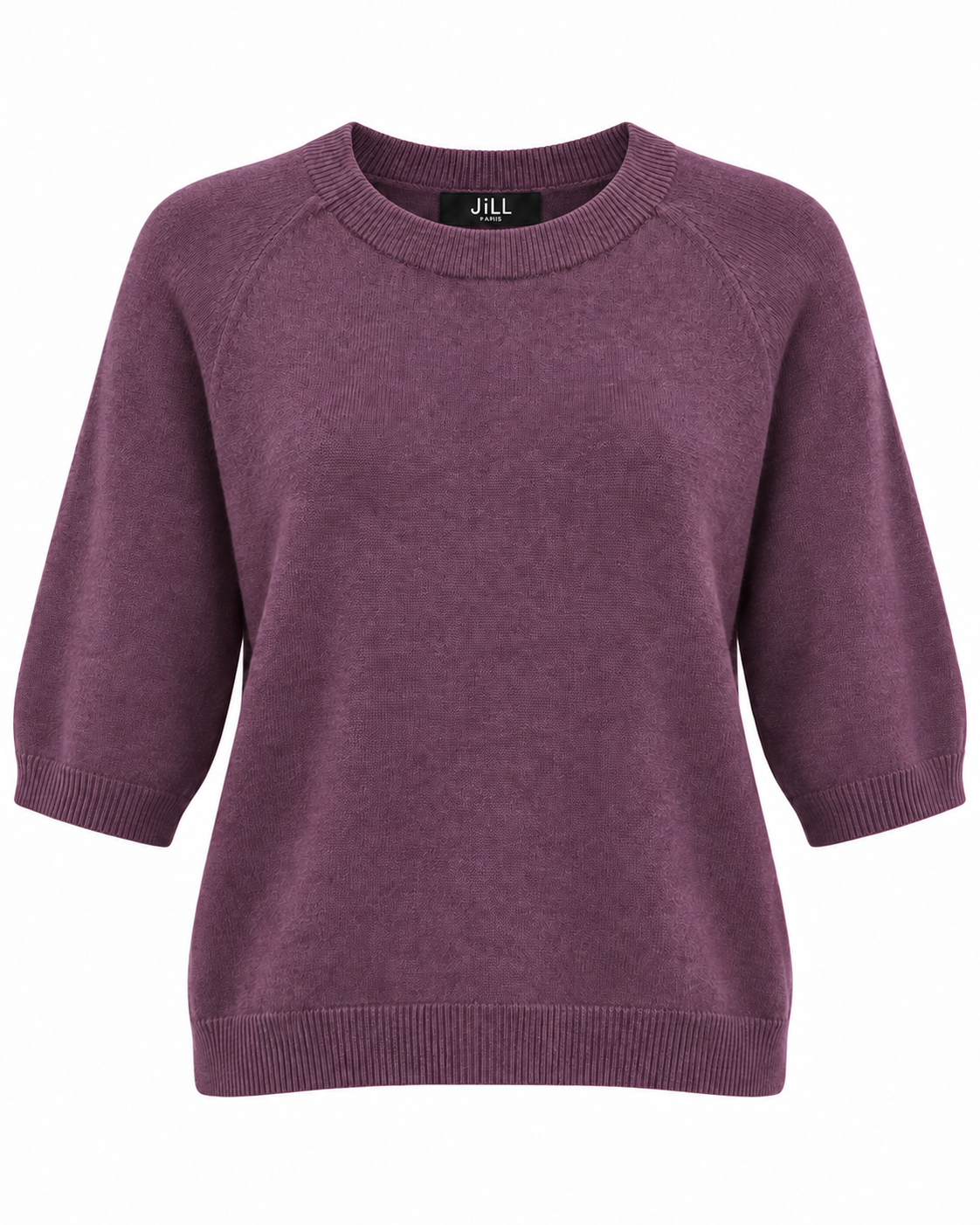 SHORT SLEEVES SOFT SWEATER