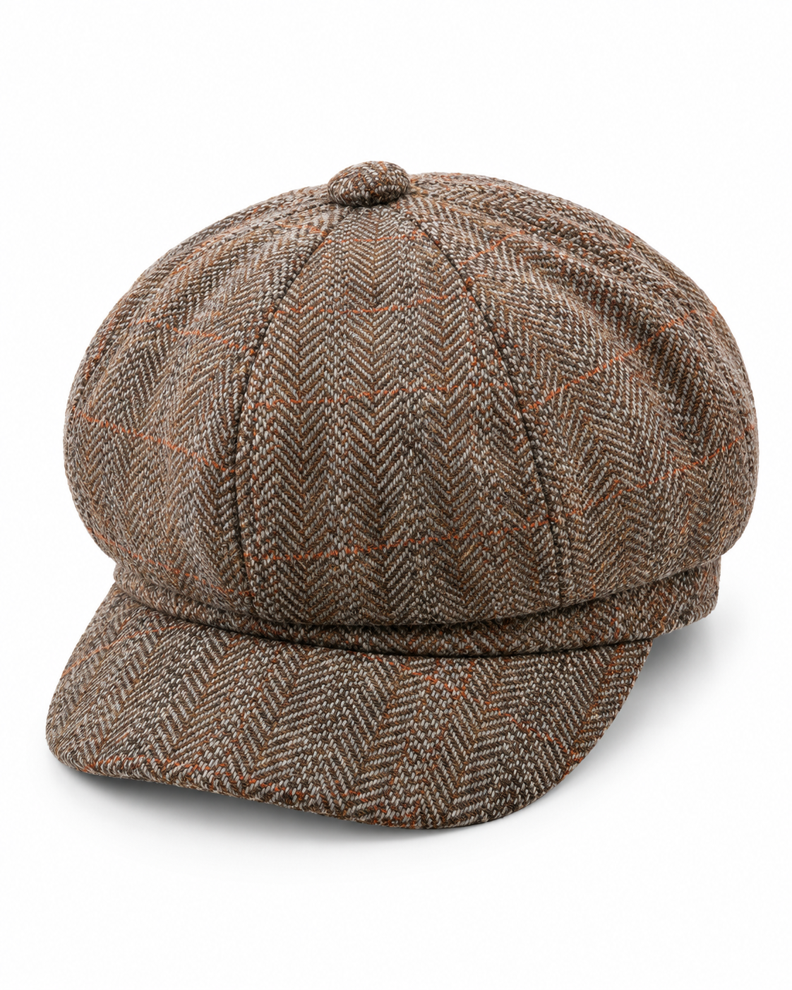 TWEED NEWSBOY CAP