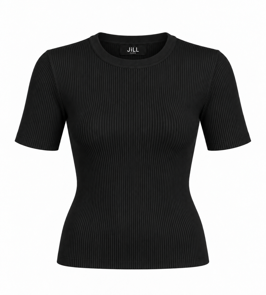 THIN RIB SHIRT SLEEVES