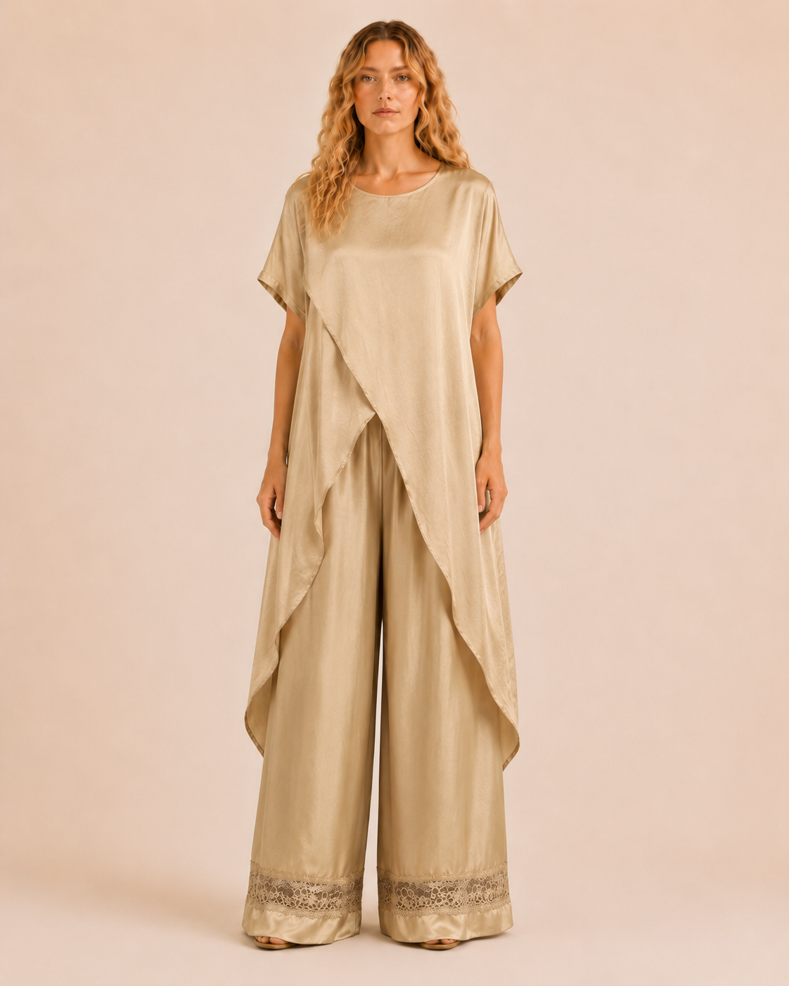 ROBE COUPE ASYMÉTRIQUE