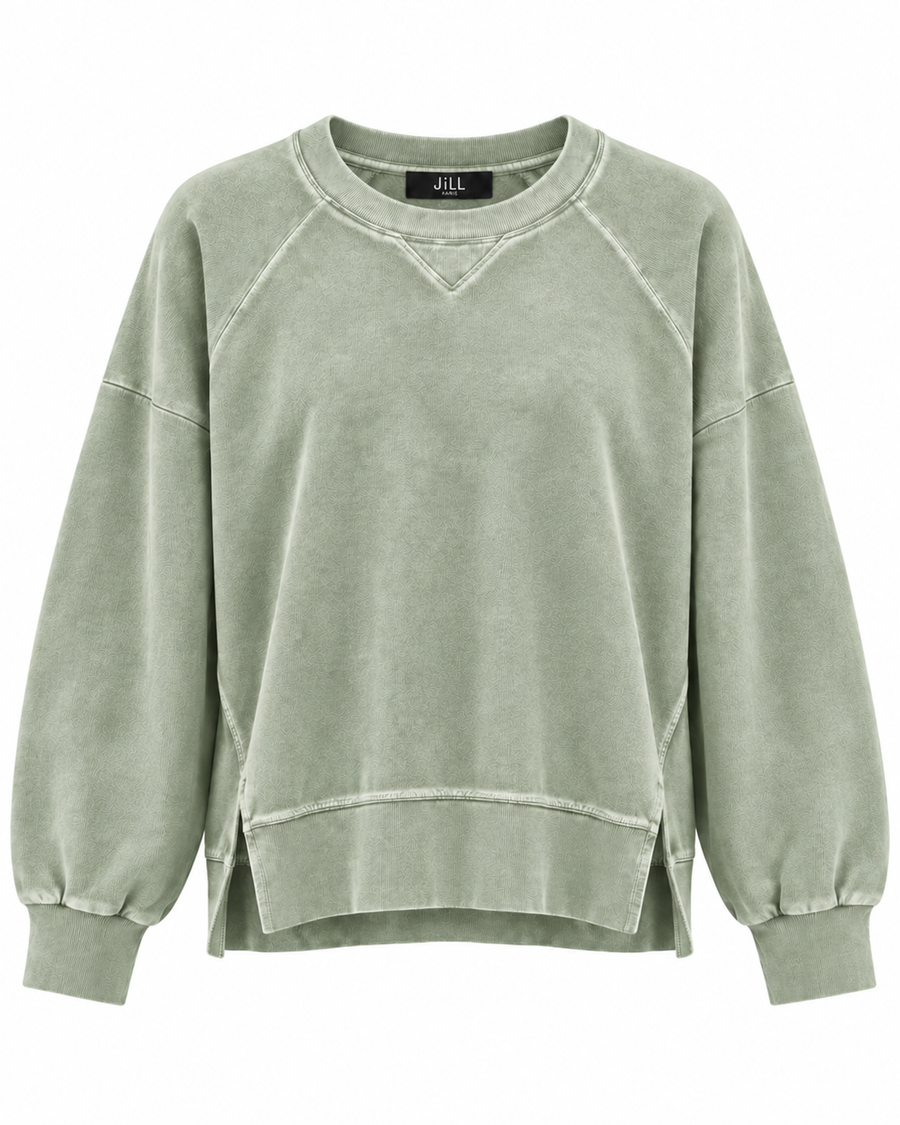 SWEATSHIRT WASHED