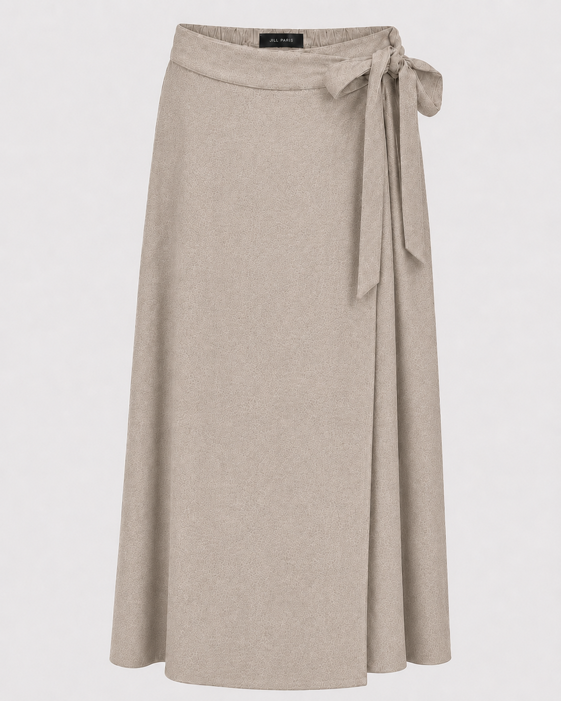 GAZ SKIRT WITH KNOT