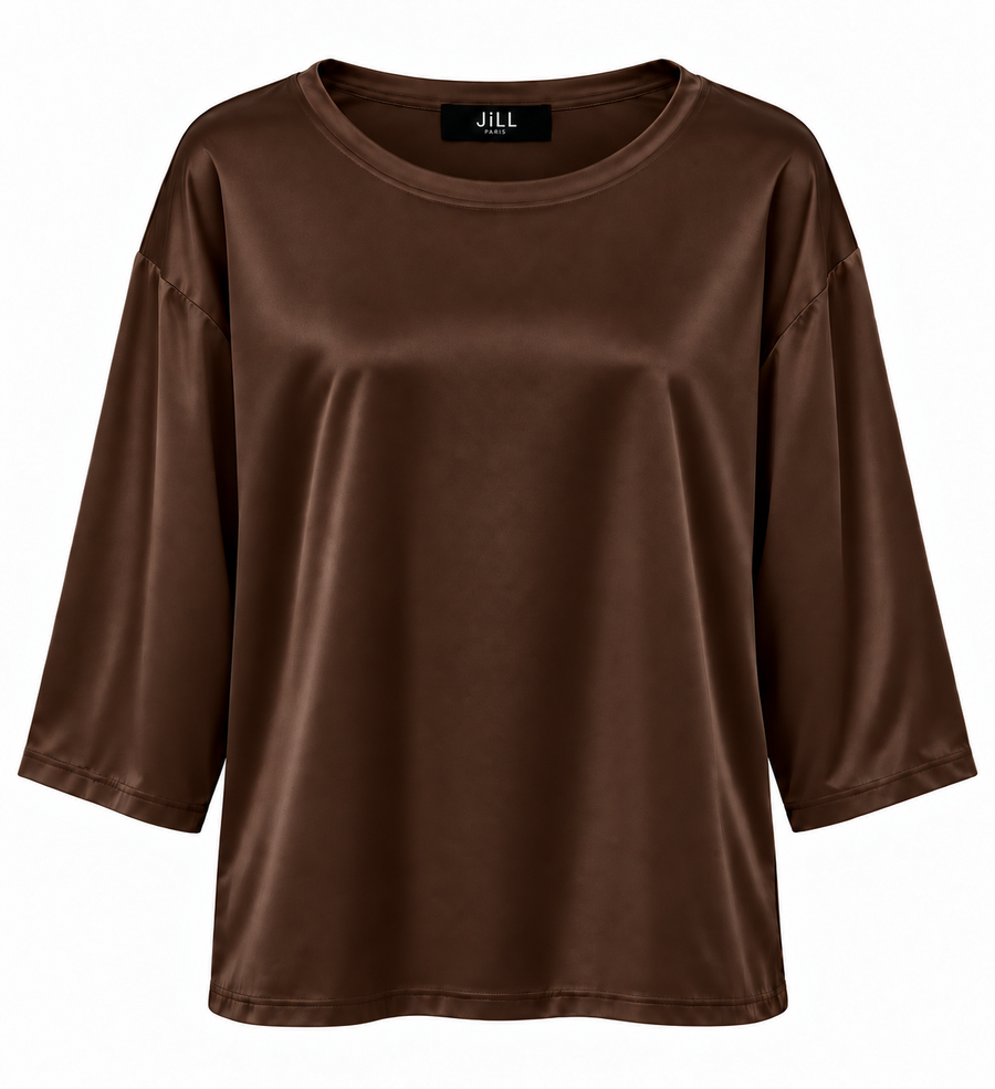 SATIN TEE SHIRT
