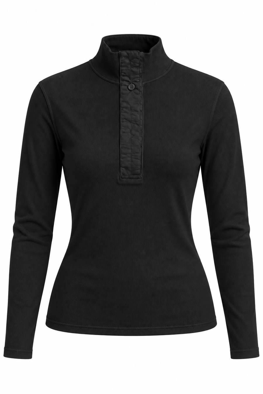 BUTTON COLLAR TEE